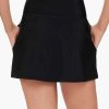 Swim Longitude | Yoga Waist Skirt With Pockets Swim Bottom Black