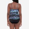 Swim Longitude | Ronnie Tankini Top Strata Cat Multi