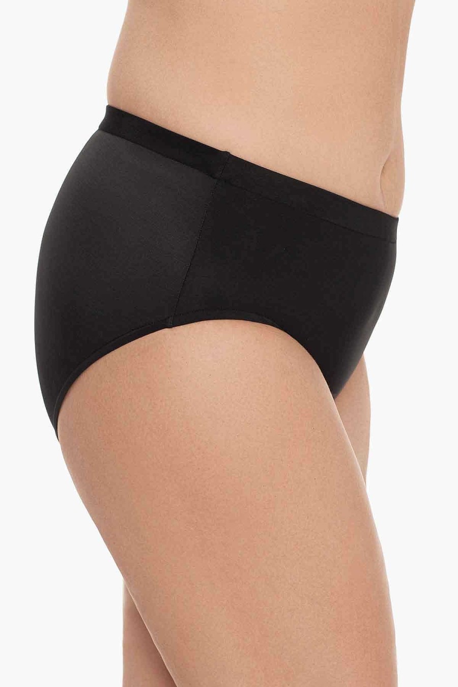 Swim Longitude | Plus Size Basic Brief Swim Bottom