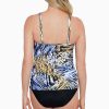 Swim Longitude | High Neck Tankini Top Wild Thing Multi