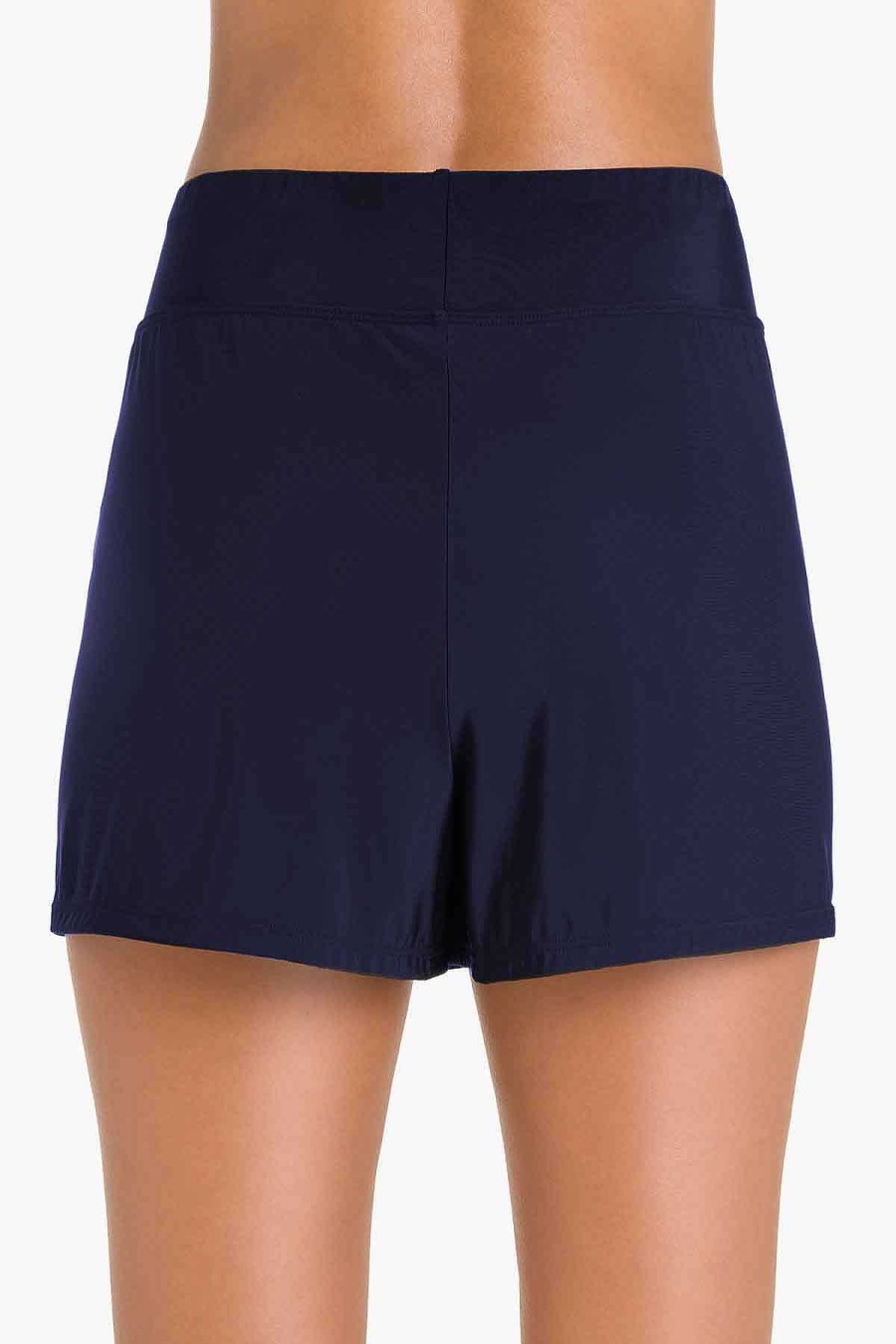 Swim Longitude | Yoga Waist Short Swim Bottom