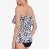 Swim Longitude | Mastectomy Single Tier Tankini Leopard Love Black/Multi