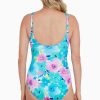 Swim Longitude | Twist Mio One Piece Swimsuit Hidden Garden Multi