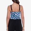 Swim Longitude | Crossover Skort Romper Eternal Flame Multi