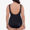 Swim Longitude | New Jean One Piece Swimsuit Funfetti Black/White