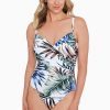 Swim Longitude | Surplice Mio One Piece Swimsuit Tropicali Multi