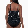 Swim Longitude | Cara Tankini Top Galaxy Dot Blue/Black