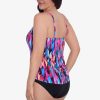 Swim Longitude | Hank Tankini Top Prisma-Flage Multi