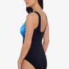 Swim Longitude | High Neck Tank One Piece Swimsuit Out Of Orbitz Blue