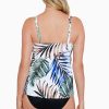 Swim Longitude | Handkerchief Hem Tankini Top Tropicali Multi