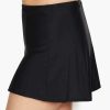 Swim Longitude | Plus Size Swim Skirt Swim Bottom Black