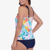 Swim Longitude | Criss Cross Neck Tankini Tropical Breeze Multi