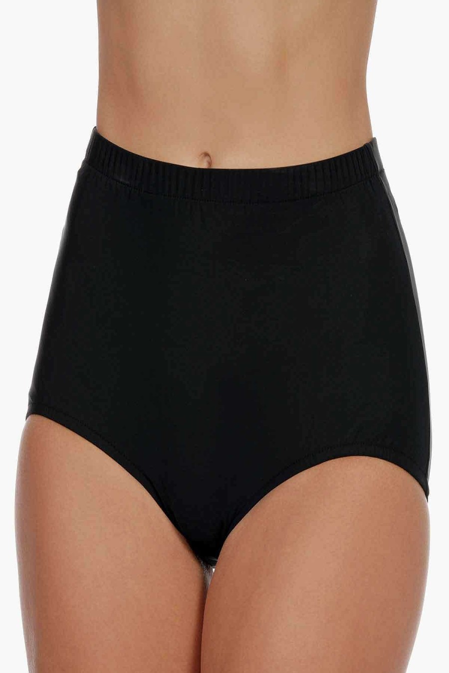 Swim Longitude | Girl Leg Pant Swim Bottom Black