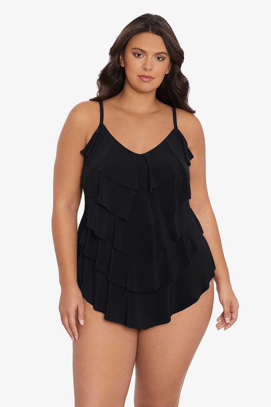 Swim Longitude | Plus Size Rachel Tankini Top