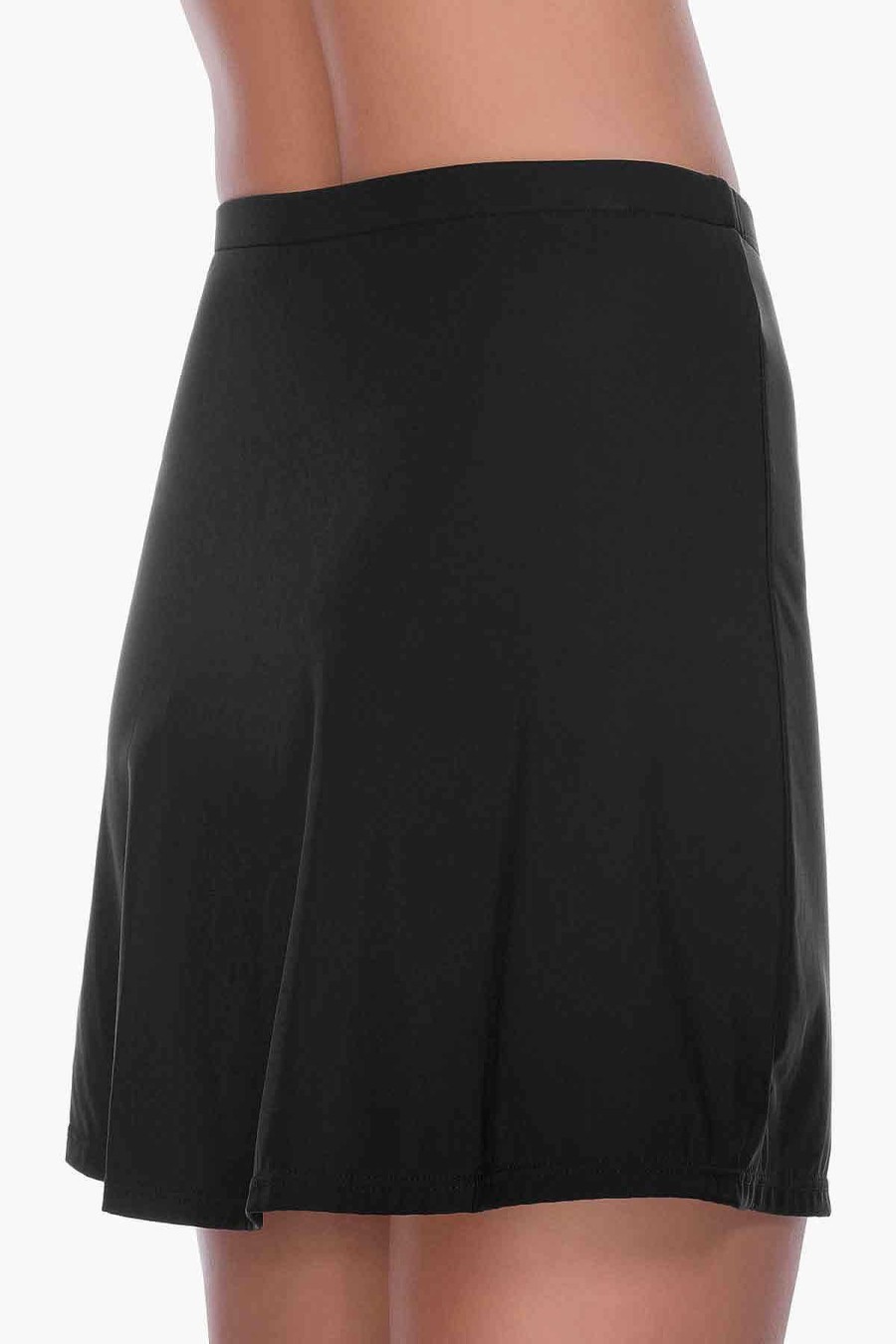 Swim Longitude | Swim Skirt Swim Bottom Black